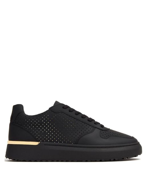Mallet Black Hoxton 2.0 Leather Sneakers for men