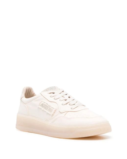 Autry Pink Medalist Sneaker