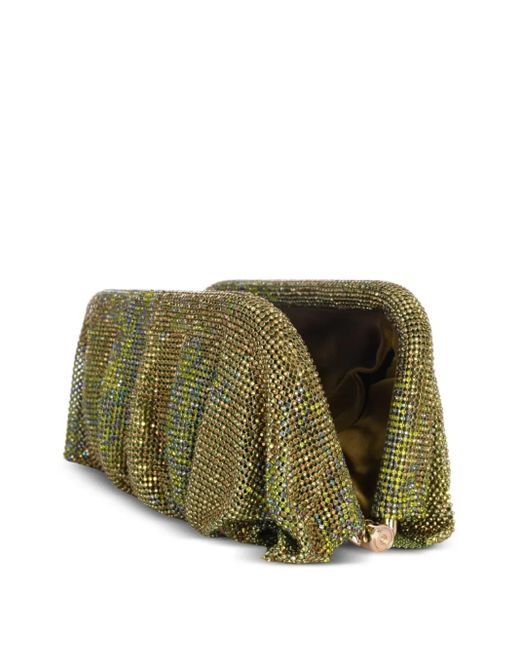 Sac Venus La Grande À Ornements En Cristal Benedetta Bruzziches en coloris Green