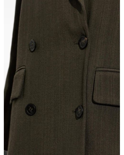 Golden Goose Deluxe Brand Green Double-Breasted Blazer