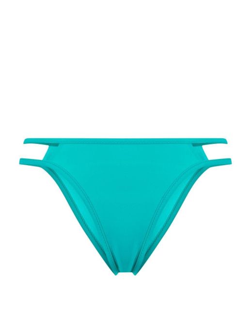Moschino Blue Side Tie Detail Bikini Bottoms