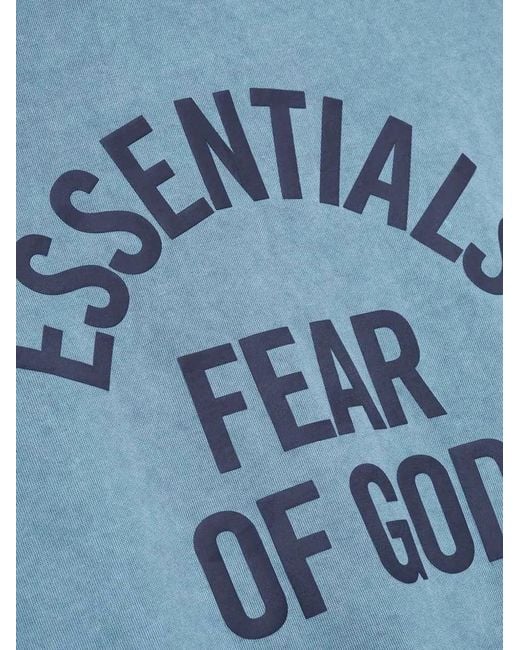 Fear Of God Blue Campus 90's Short Sleeve Tee for men
