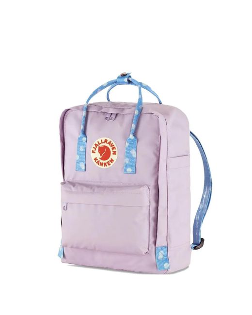 Fjallraven ロゴ バックパック Purple