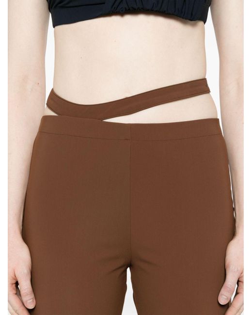 Pantaloni skinny x Jacquemus di Nike in Brown