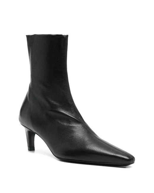 Jude Black Cave Ankle Boots