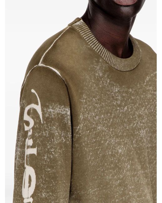 DIESEL Green K-Yorki Sweater for men