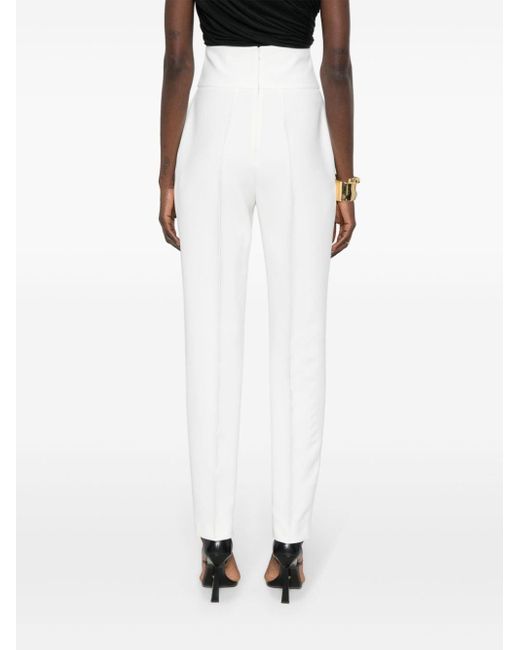 Pantalones slim Alexandre Vauthier de color White