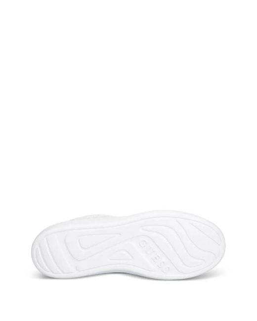 Guess White Fireup Sneakers