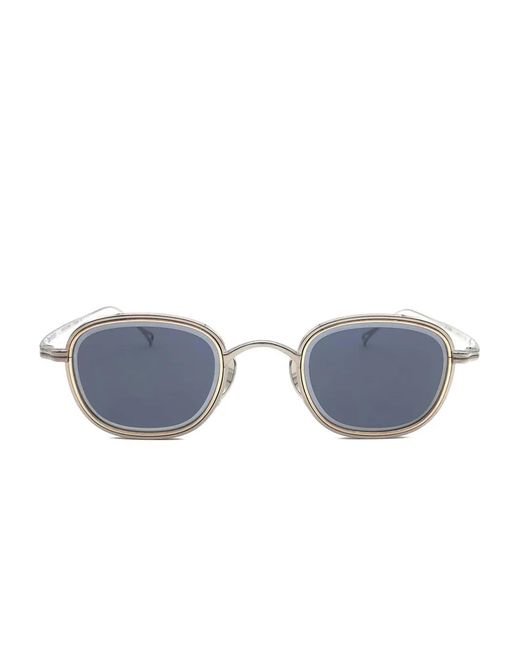 Kame Mannen Blue Sonnenbrille mit eckigem Gestell