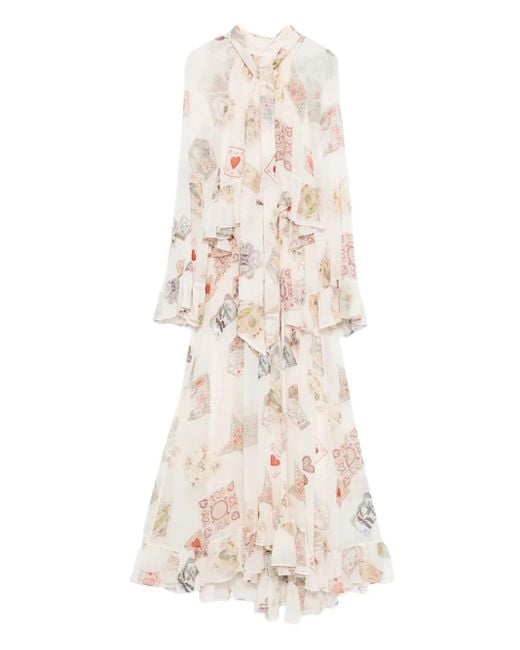 Zimmermann Hypnotic Flutter ドレス Natural