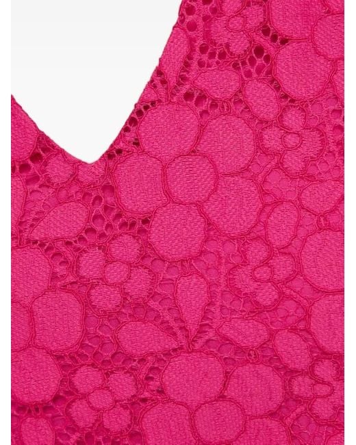 Desigual Pink Floral Mini Dress
