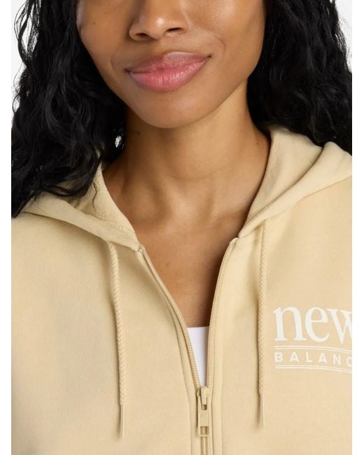 New Balance Natural Full Zip Hoodie