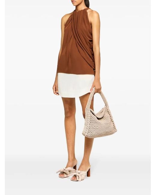 J.W. Anderson Natural 95Mm Bow Mules