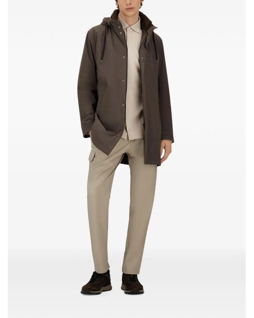 Herno Gray Parka Resort for men