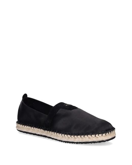Gant Black Logo-Detail Espadrilles