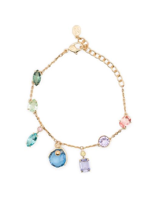 Swarovski Metallic Gema Multi-Crystal Bracelet