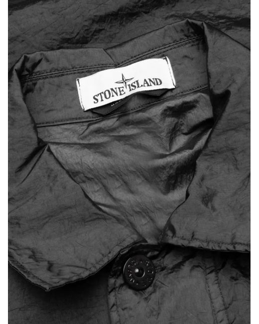 Stone Island Black Compass-Badge Jacket for men