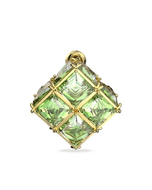 Swarovski Green Curiosa Zirconia Stud Earring