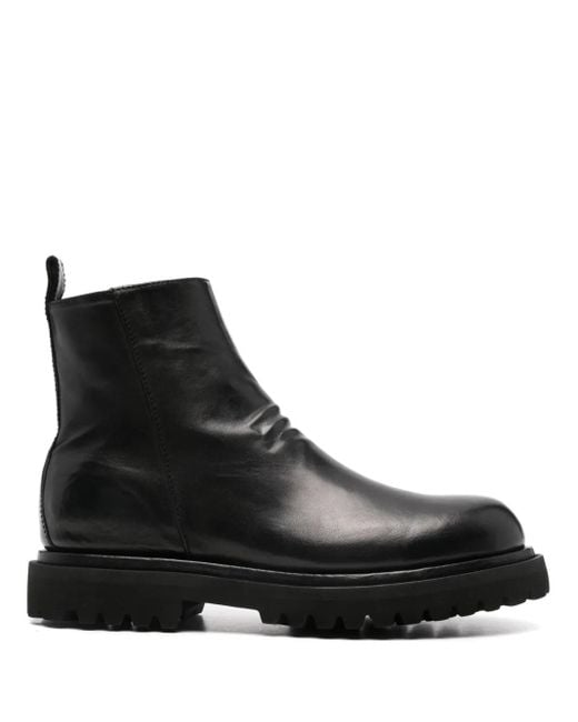 Officine Creative Black Boots for men