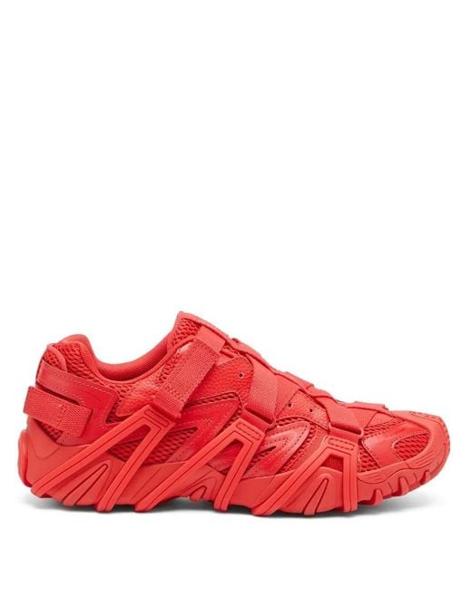 DIESEL Red S-Prototype-Cr Low-Top Sneakers for men