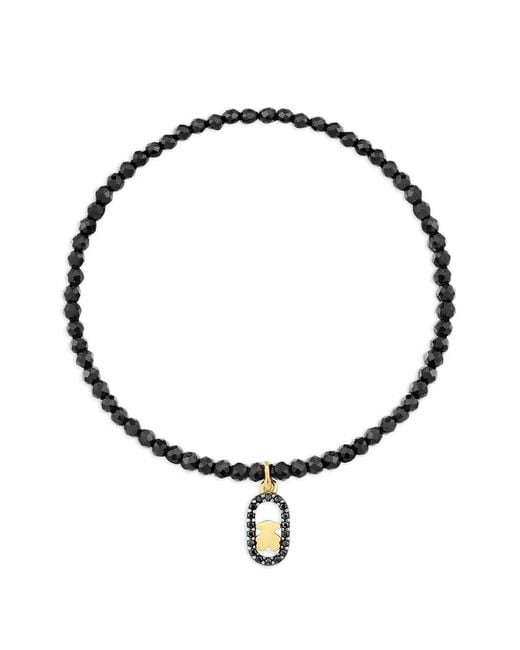Tous Black Bear-Embellishment Bracelet