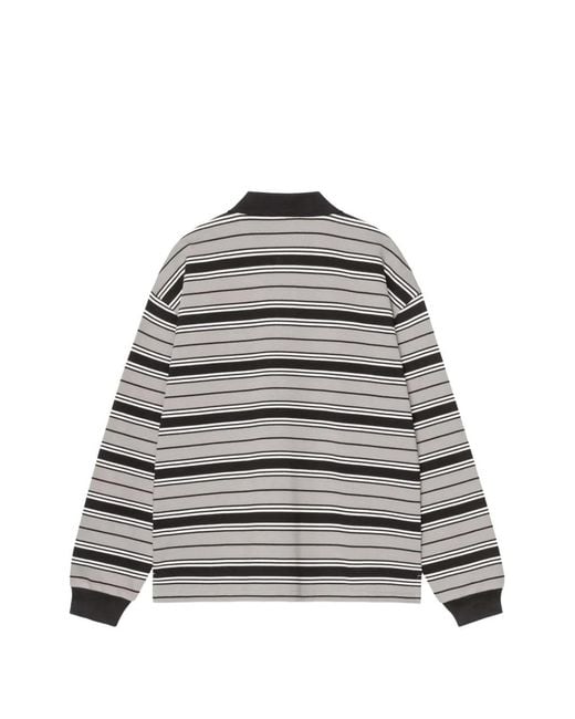 Carhartt Gray Devitt Rugby Shirt for men