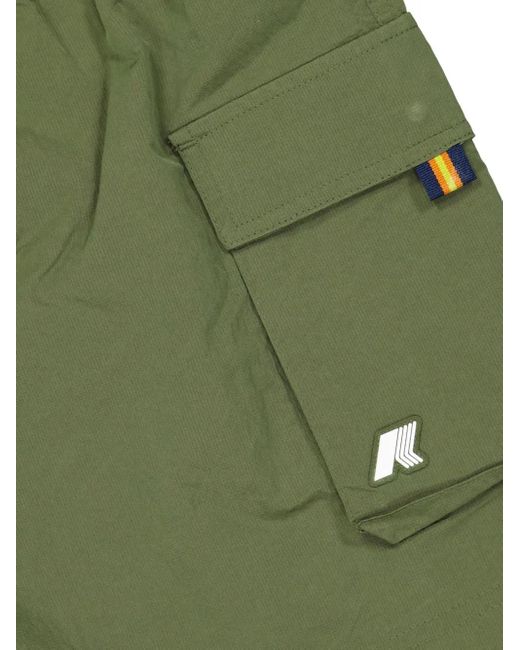 K-Way Green Mellow Swim Shorts for men