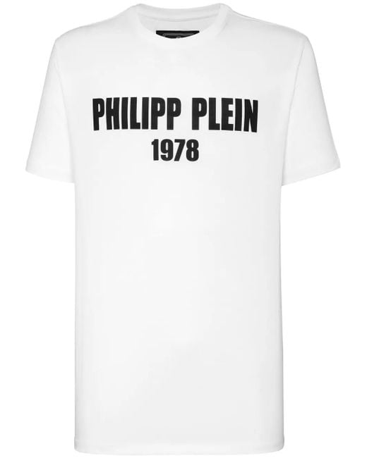 Philipp Plein 1978 ロゴ Tシャツ White