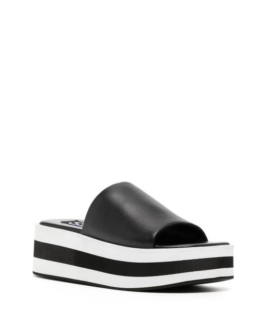 Senso Black Morgan Platform Sandals