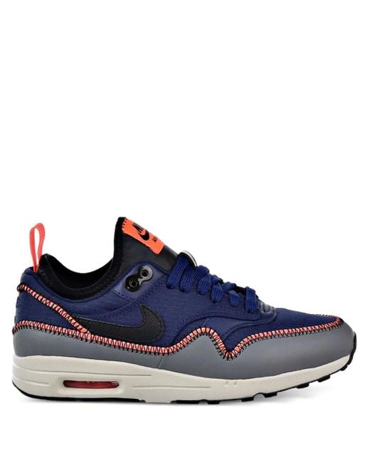 Nike Blue Air Max 1 Ultra 2.0 "Binary//Light Bone" Sneakers