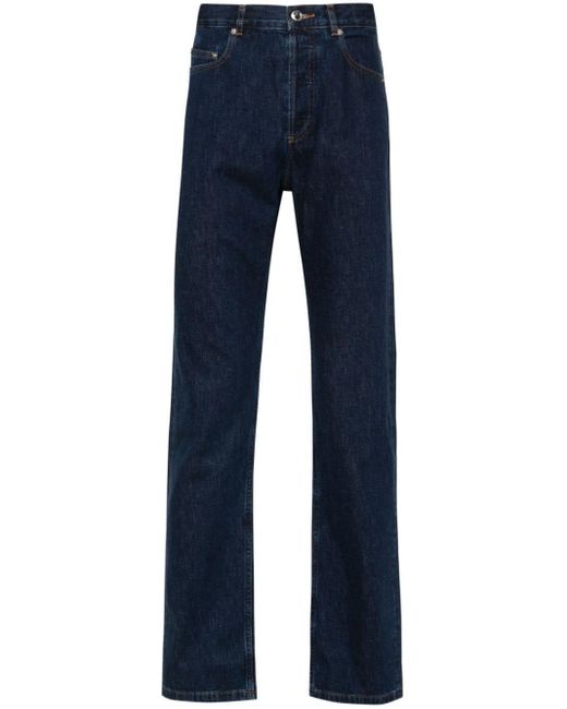 A.P.C. Straight-Leg-Jeans mit hohem Bund in Blue für Herren