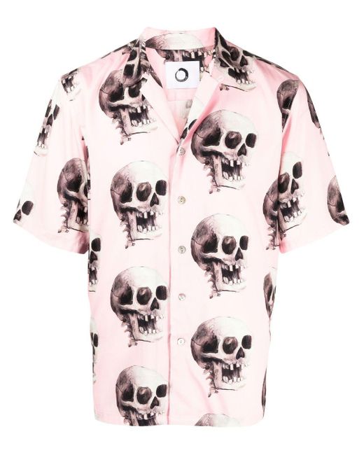 Endless Joy Hemd mit Totenkopf-Print in Pink für Herren | Lyst AT