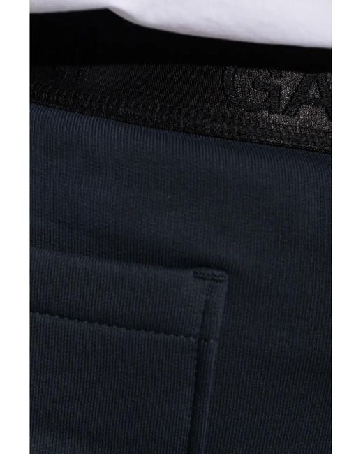 Ganni Blue Skirt With Pockets