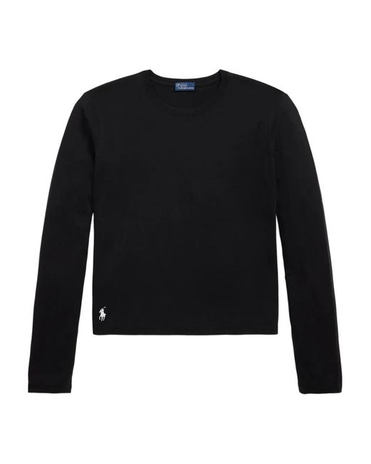 Polo Ralph Lauren Black Long-Sleeve T-Shirt