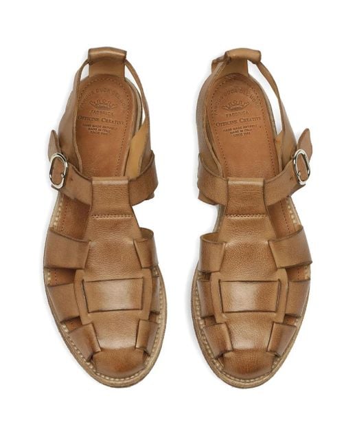 Sandalias Lexikon 536 Officine Creative de color Brown