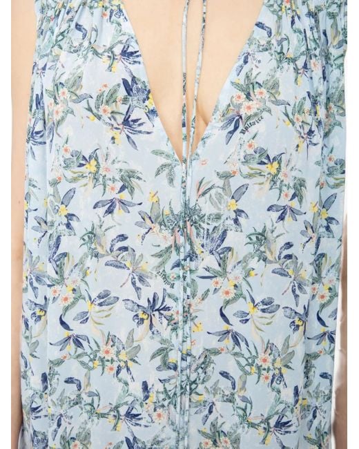 Zadig & Voltaire Blue Rimatis Mini Dress