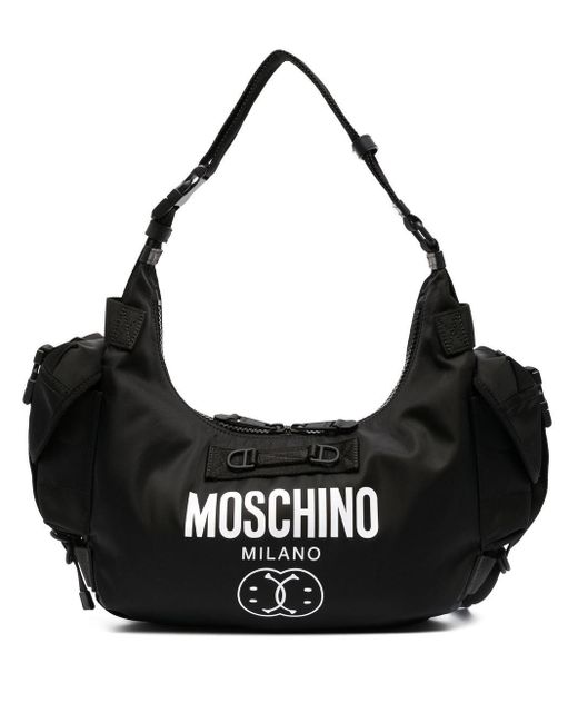 Bolso con diseño de chaqueta biker Moschino de hombre de color Negro | Lyst