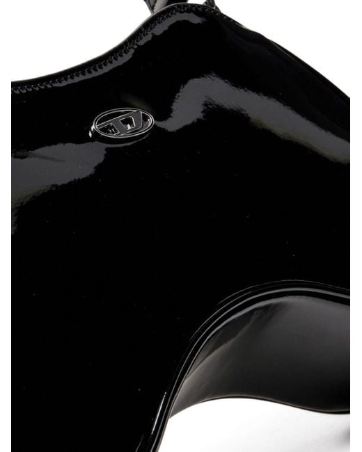 Bolso de hombro Play con logo DIESEL de color Black