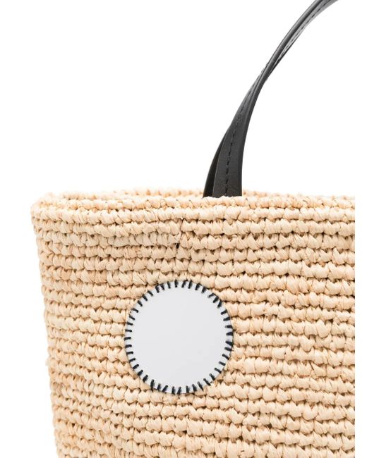 Sandro Mirror Bucket-Tas in het Natural