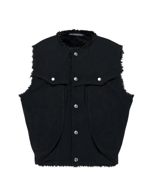 Chaleco Con Apliques ANDERSSON BELL de hombre de color Black