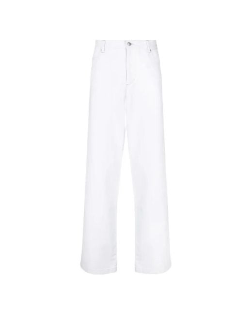 Isabel Marant White Jorje Cotton Jeans for men