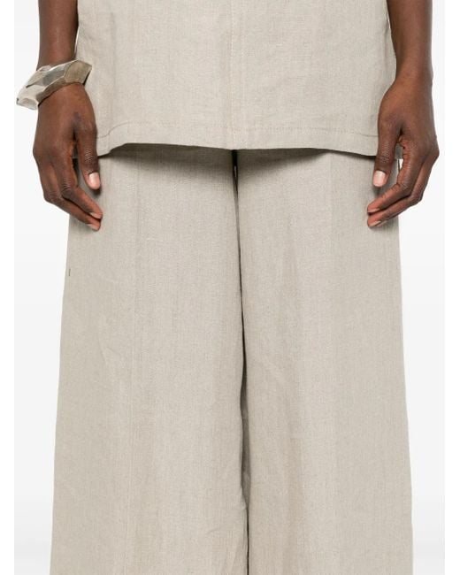 Max Mara Sequoia Palazzo Broek in het White