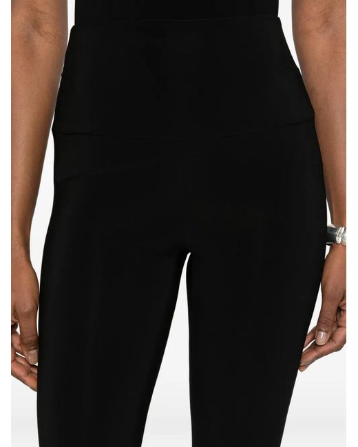 Norma Kamali Black Capri Trousers