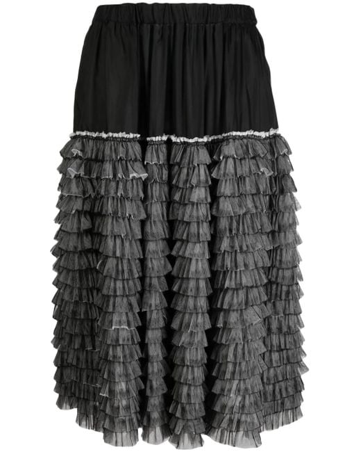 COMME DES GARÇON BLACK テクスチャード ショートパンツ Black