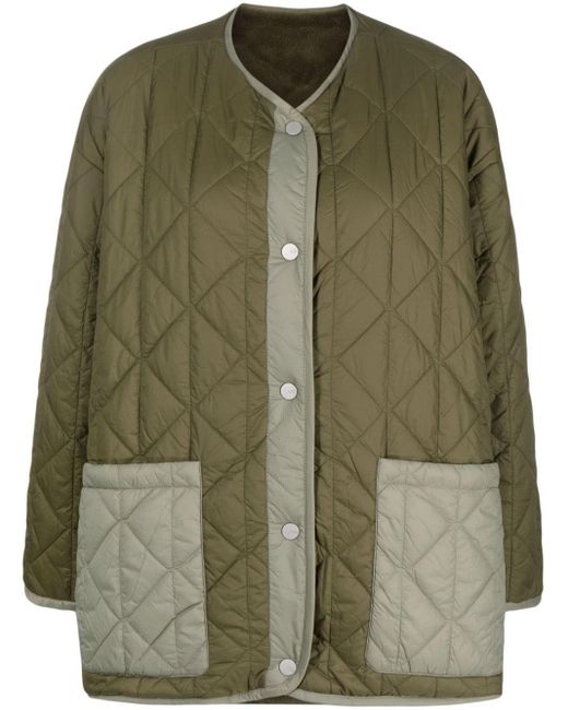 Ugg Green Amelia Reversible Quilted Jacket