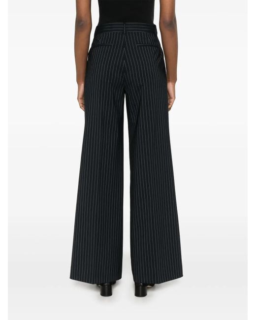 P.A.R.O.S.H. Gestreepte Broek in het Blue