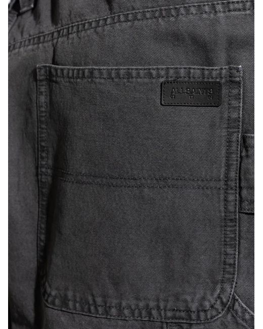 AllSaints Black Jackson Trousers for men
