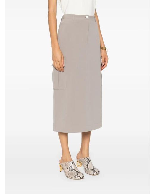 Theory Gray Relaxed Cargo Clothing