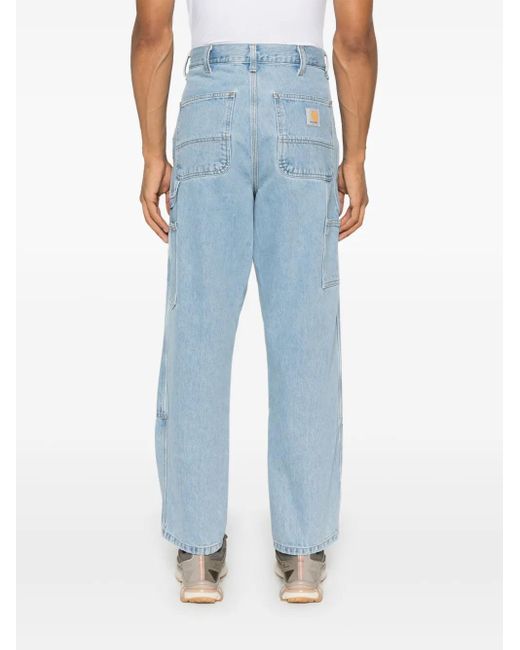 Carhartt Double Knee Hose in Blue für Herren