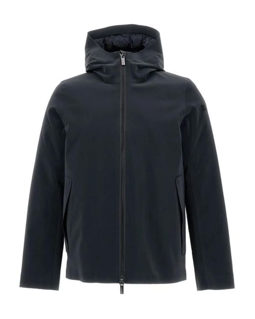Giacca Con Cappuccio di Roberto Ricci Designs in Blue da Uomo